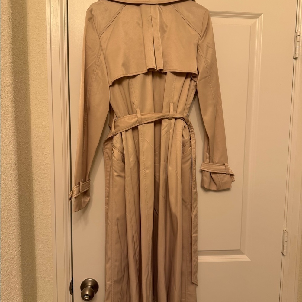 Women's Tan Trench Coat - Picture 2 of 10